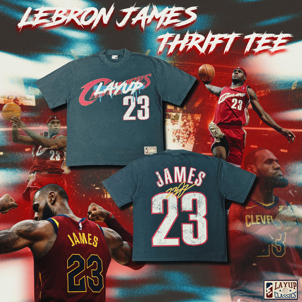 LeBron James Thrift Tee