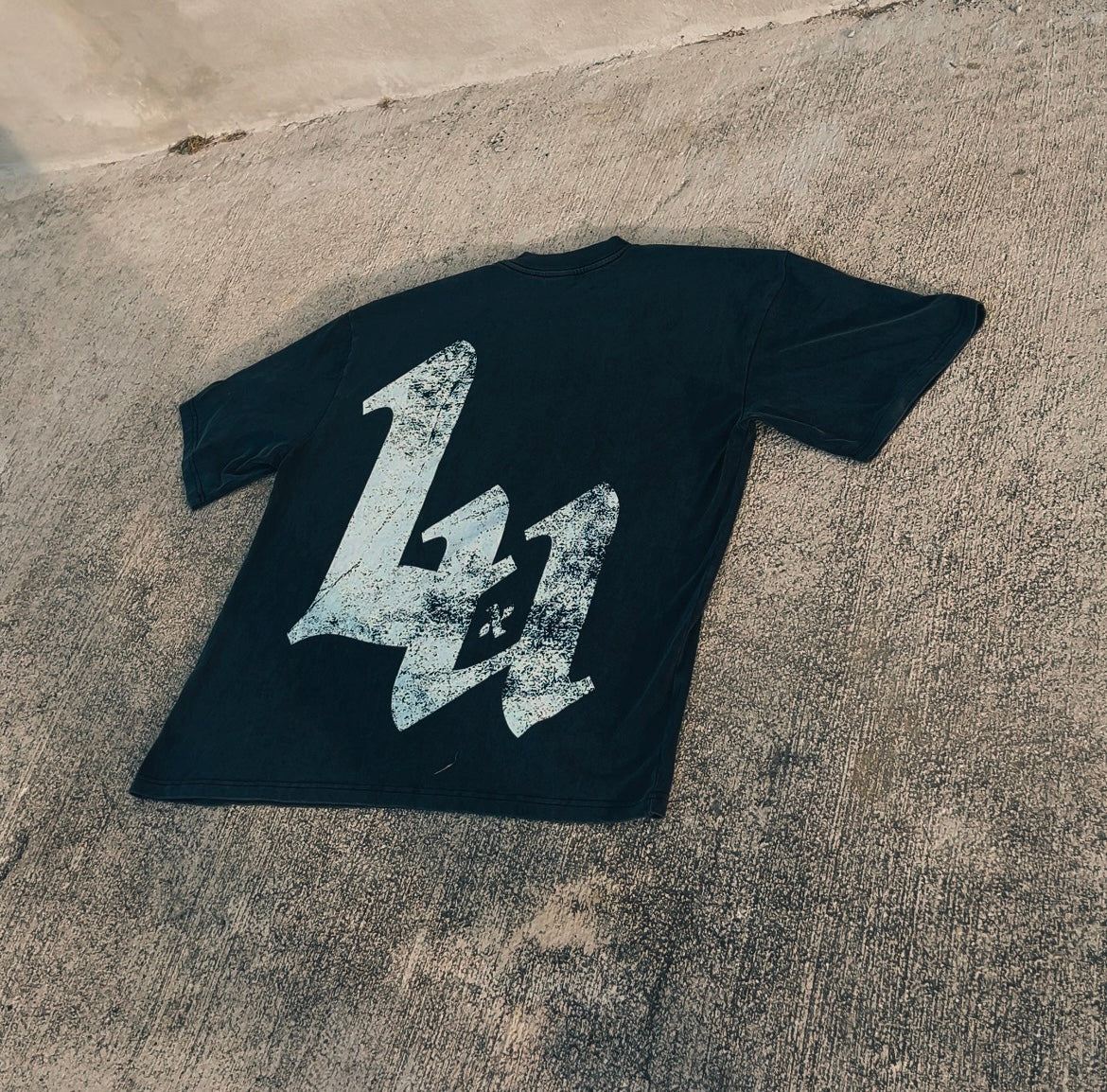 OG LOGO TEE  "REIMAGINED" (Washed Black)