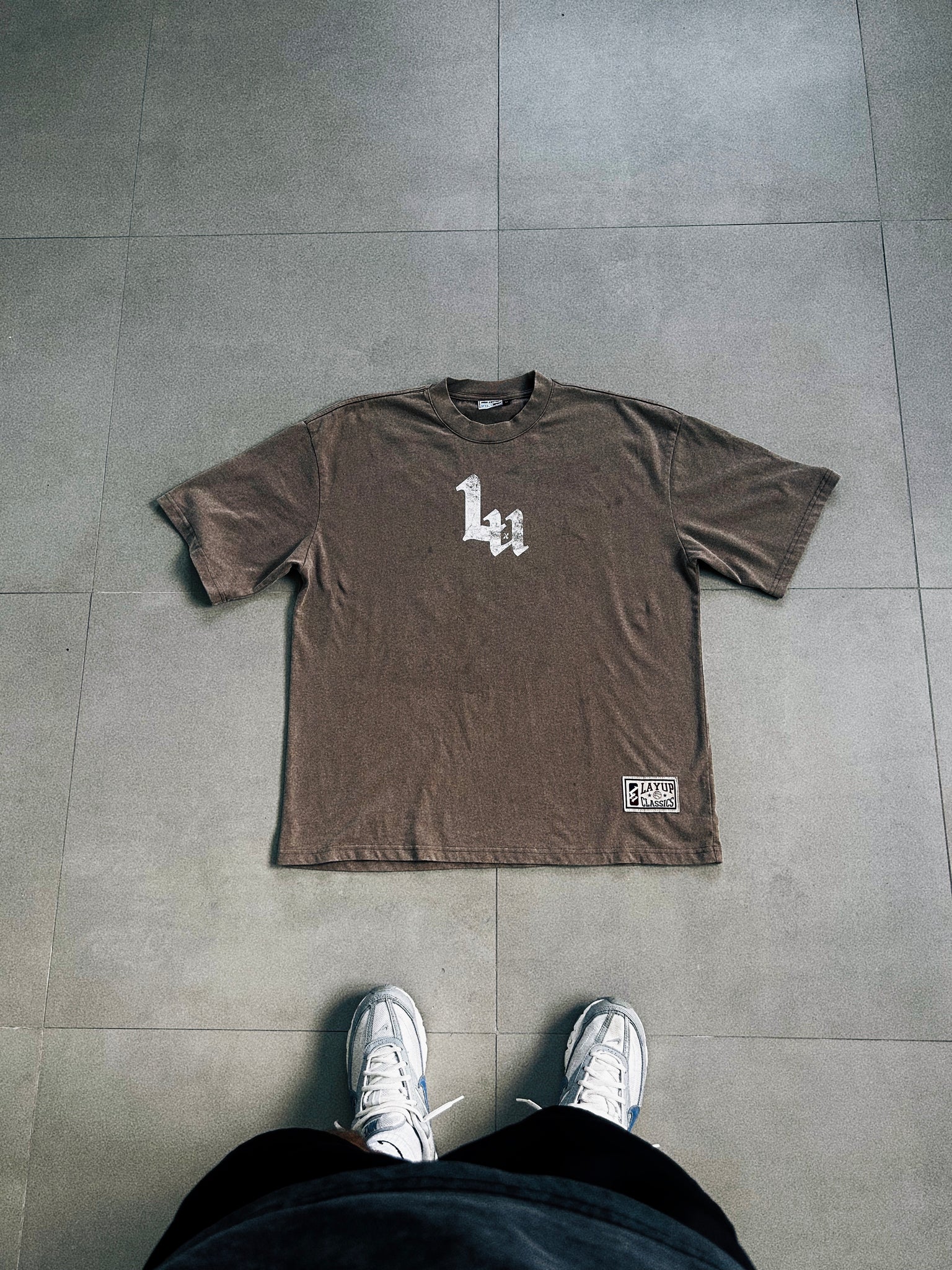 OG LOGO TEE REIMAGINED "TAUPE"